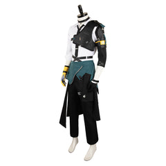 Game Zenless Zone Zero (2024) Asaba Harumasa Black Set Outfits Cosplay Costume Halloween Carnival Suit