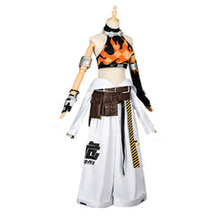 Game Zenless Zone Zero (2024) Koleda Belobog White Jumpsuit Outfits Cosplay Costume Halloween Carnival Suit 