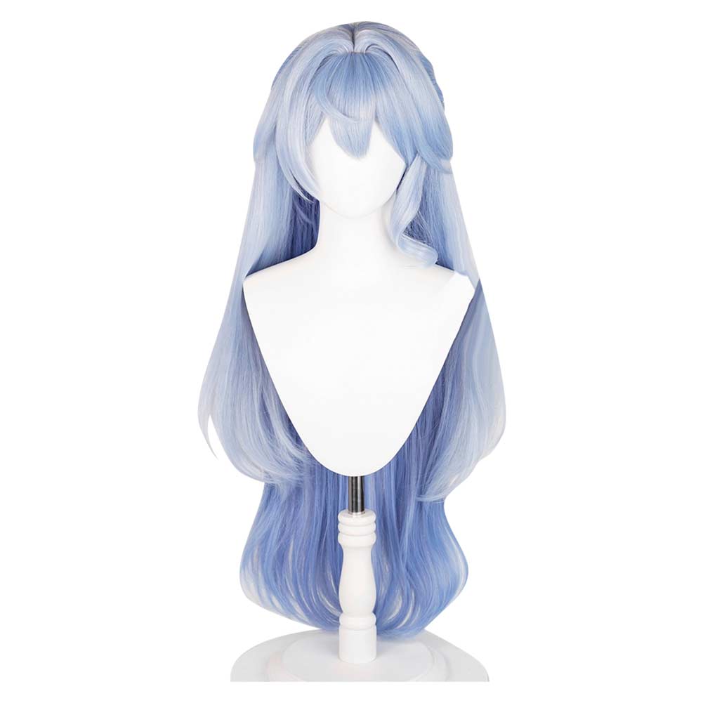 Game﻿ Honkai: Star Rail Robin Blue Wig Cosplay Carnival Halloween Party Props