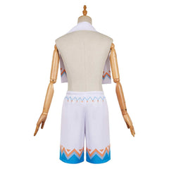 Genshin Impact Aether Hot Spring White Swimsuit Outfits Cosplay Costume 