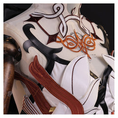 Genshin Impact Asmoday Red Set Outfits Cosplay Costume Halloween Suit