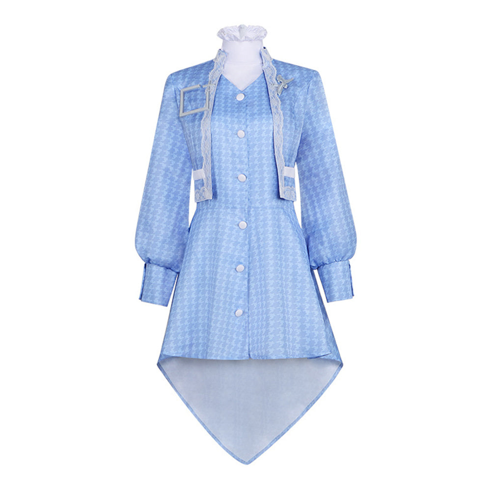 Genshin Impact Kamisato Ayaka OnePlus Blue Dress Set Outfits Cosplay Costume 