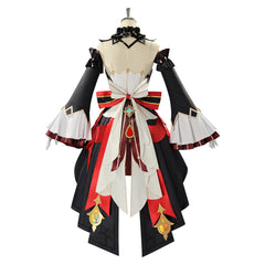 Genshin Impact Sandrone White Red Dress Set Outfits Cosplay Costume