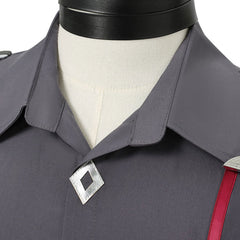 Genshin Impact Wriothesley Young Gray Black Shorts Set Outfits Cosplay Costume 