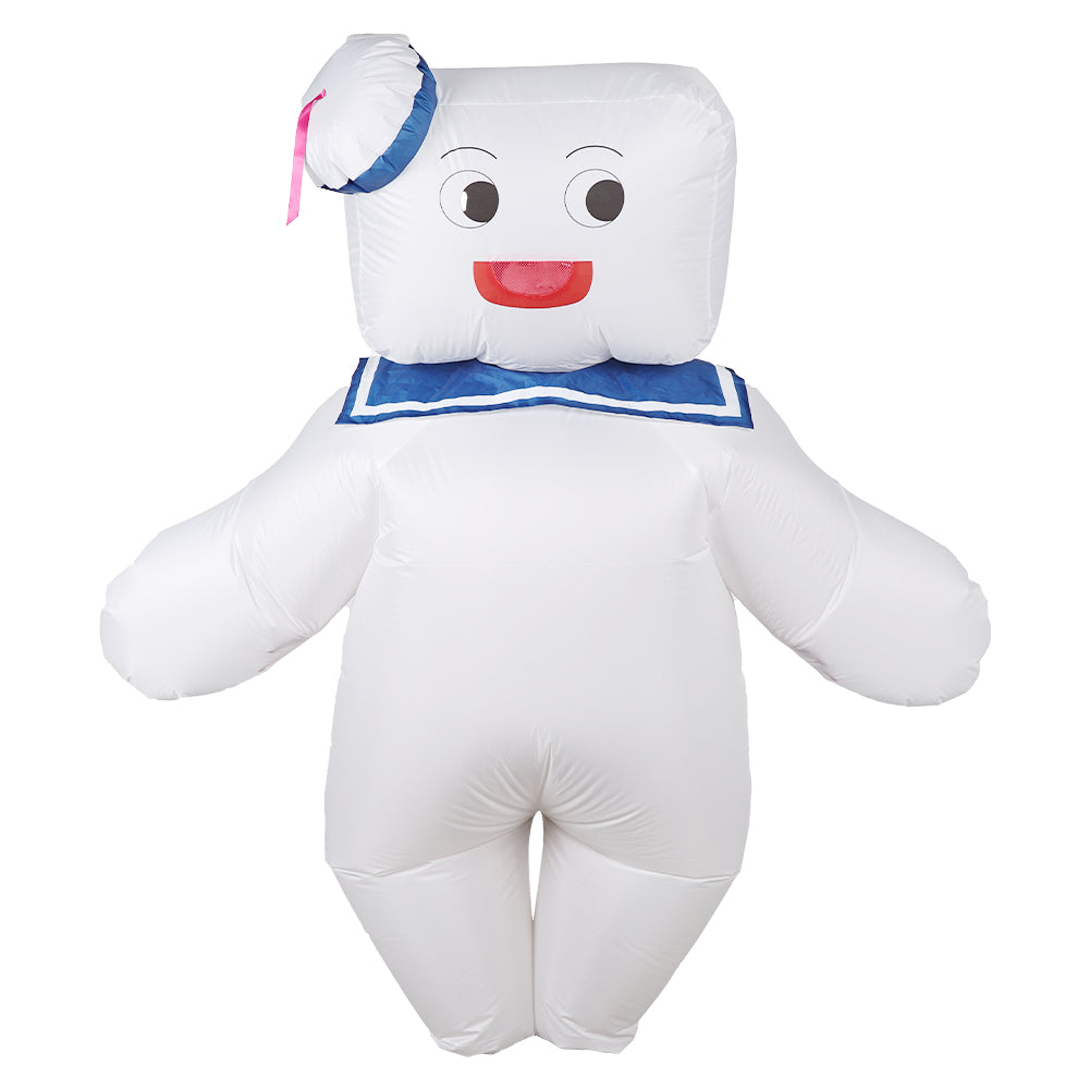 Ghostbusters (2024) Stay Puft Marshmallow Man Funny Inflatable Outfits Cosplay Costume Halloween Carnival Suit