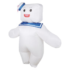 Ghostbusters (2024) Stay Puft Marshmallow Man Funny Inflatable Outfits Cosplay Costume Halloween Carnival Suit