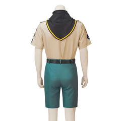 Ghosts Pete Martino Scout Beige Blue Set Outfits Halloween Cosplay Costume 