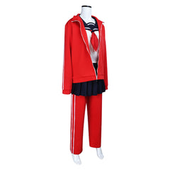 Gintama 3-Z Ginpachi Sensei (2025) Kagura Red School Uniform Set Outfits Cosplay Costume