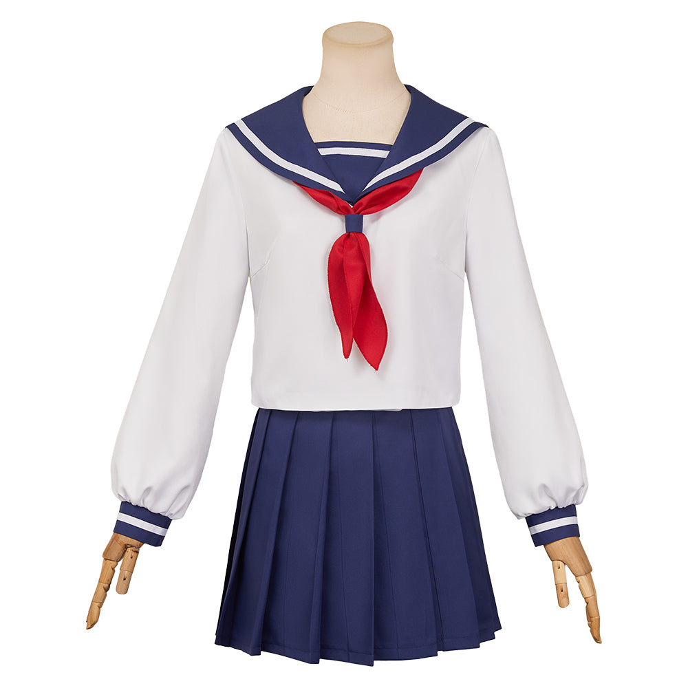 Gintama 3-Z Ginpachi Sensei (2025) Kagura Tae School Uniform Skirt Set Cosplay Costume 