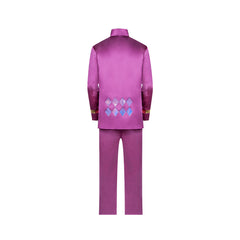 Giorno Giovanna Purple Suit Set Outfits Cosplay Costume Halloween Carnival Suit