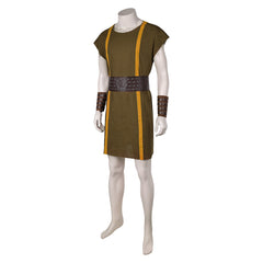 Gladiator 2 (2024) Lucius Yellow Tunic Outfits Cosplay Costume