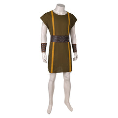 Gladiator 2 (2024) Lucius Yellow Tunic Outfits Cosplay Costume