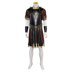 Gladiator 2 (2024) Marcus Acacius Black Outfits Cosplay Costume Halloween Carnival Suit 