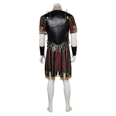 Gladiator 2 (2024) Marcus Acacius Black Outfits Cosplay Costume Halloween Carnival Suit 