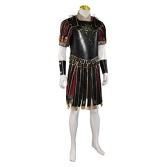 Gladiator 2 (2024) Marcus Acacius Black Outfits Cosplay Costume Halloween Carnival Suit 