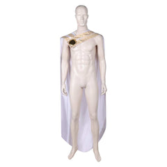 Gladiator 2 (2024) Marcus Acacius White Cape Cloak Outfits Cosplay Costume 