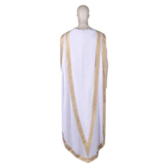 Gladiator 2 (2024) Marcus Acacius White Cape Cloak Outfits Cosplay Costume 