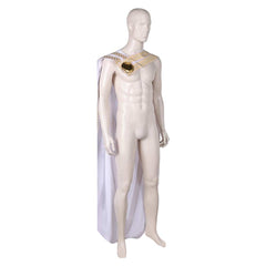 Gladiator 2 (2024) Marcus Acacius White Cape Cloak Outfits Cosplay Costume 