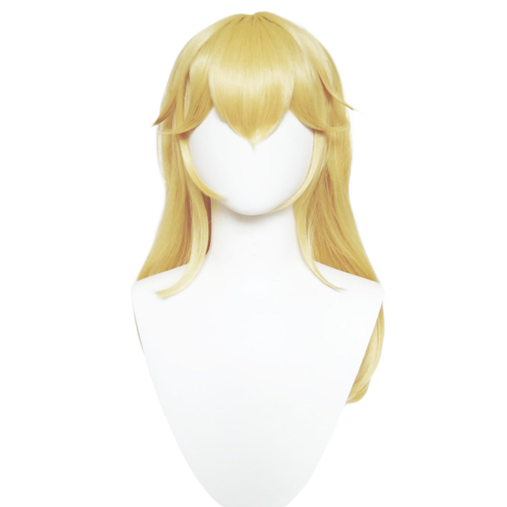 The Super Mario Bros. Movie-Peach Cosplay Wig Halloween Carnival Party Props