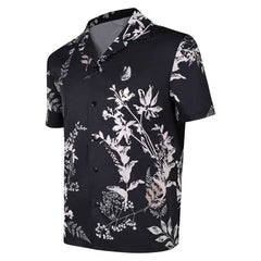 GTA 6 (2026) Jason Duval Black Printed Summer Shirt Outfits Cosplay Costume