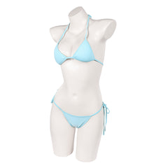GTA 6 (2026) Lucia Caminos Blue Bikinis Swimsuit Outfits Cosplay Costume