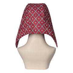Guido Mista Red White Diamond Lattice Hat Headwear Cosplay Accessories Props