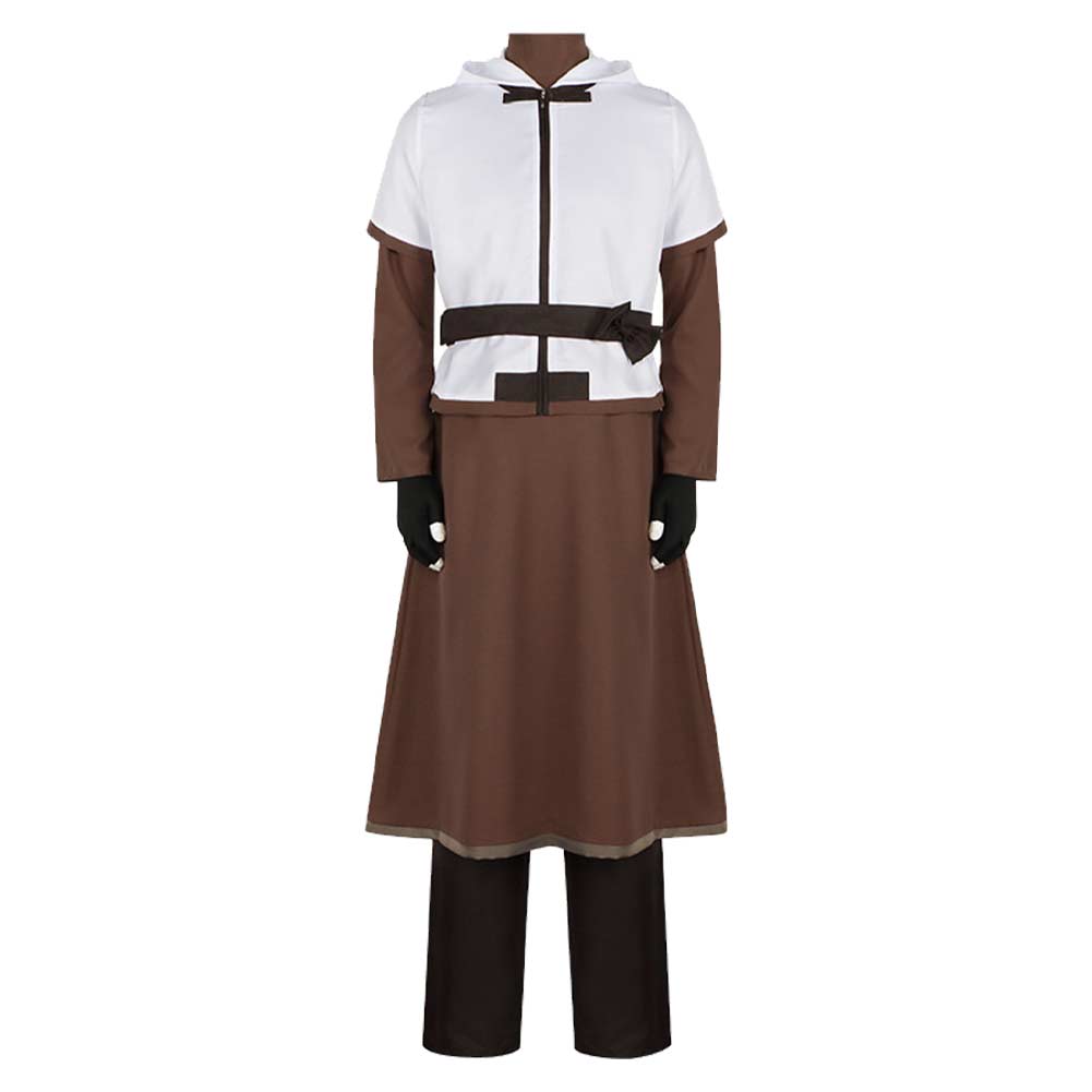 Hack Sign Tsukasa White Brown Wavemaster Outfits Cosplay Costume 