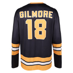 Happy Gilmore 2 (2025) Gilmore Black Yellow Long Sleeve Shirt Cosplay Costume 