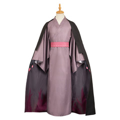 Hazbin Hotel 2 (2025) Alastor Black Kimono Set Outfits Cosplay Costume 