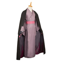 Hazbin Hotel 2 (2025) Alastor Black Kimono Set Outfits Cosplay Costume 