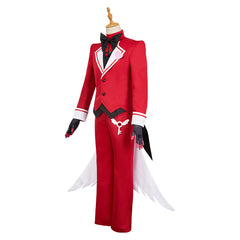 Hazbin Hotel 2 (2025) Alastor Red Butler Set Outfits Halloween Cosplay Costume