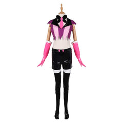 Hazbin Hotel 2 (2025) Angel Dust Purple Black Set Outfits Cosplay Costume 