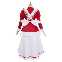Hazbin Hotel 2 (2025) Carmilla Carmine Red Maid Set Outfits Halloween Cosplay Costume