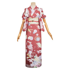 Hazbin Hotel 2 (2025) Charlie Morningstar Red Bathrobe Kimono Cosplay Costume Halloween Carnival Suit