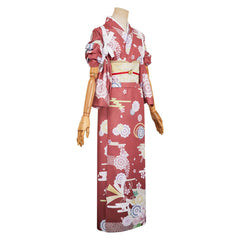 Hazbin Hotel 2 (2025) Charlie Morningstar Red Bathrobe Kimono Cosplay Costume Halloween Carnival Suit