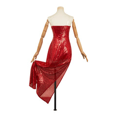 Hazbin Hotel 2 (2025) Charlie Morningstar Red Sequin Dress Outfits Cosplay Costume