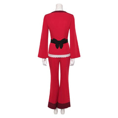 Hazbin Hotel 2 (2025) Charlie Morningstar Red Sleepwear Set Outfits Cosplay Costume 