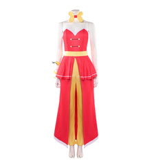 Hazbin Hotel 2 (2025) Charlie Morningstar Red Yellow Set Outfits Cosplay Costume 