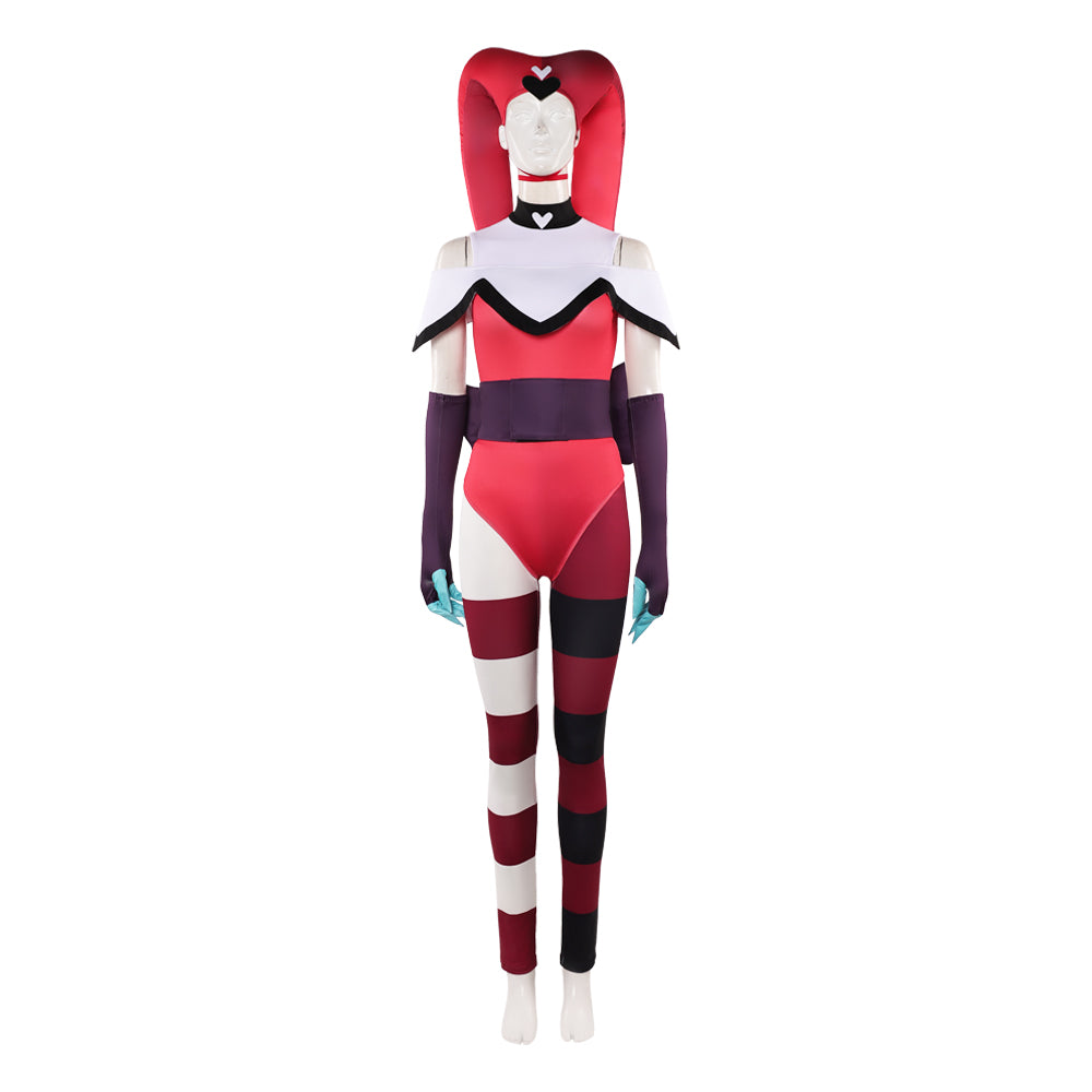 Hazbin Hotel 2 (2025) Kitty Red Jumpsuit Set Outfits Cosplay Costume 