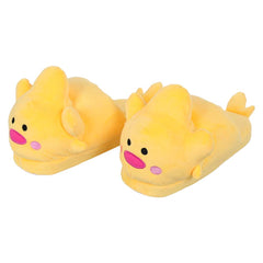 Hazbin Hotel 2 (2025) Lucifer Yellow Duck Plush Slippers Cosplay Shoes Accessories Props