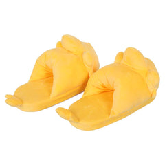 Hazbin Hotel 2 (2025) Lucifer Yellow Duck Plush Slippers Cosplay Shoes Accessories Props