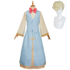 Hazbin Hotel 2 (2025) St. Peter Blue Set Cosplay Costume Halloween Carnival Suit