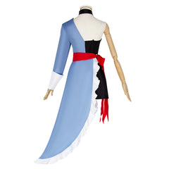 Hazbin Hotel 2 (2025) Vaggie Blue Black Dress Set Outfits Cosplay Costume