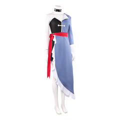 Hazbin Hotel 2 (2025) Vaggie Blue Dress Set Outfits Cosplay Costume 