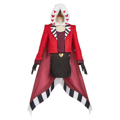 Hazbin Hotel 2 (2025) Valentino Red Set Cosplay Costume Halloween Carnival Suit