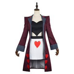 Hazbin Hotel 2 (2025) Velvette Red Coat Set Outfits Cosplay Costume