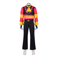 Hazbin Hotel 2 (2025) Vox Black Red Mexican Outfits Cosplay Costume 