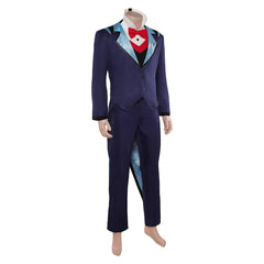 Hazbin Hotel 2 (2025) Vox Human Blue Suit Set Outfits Cosplay Costume