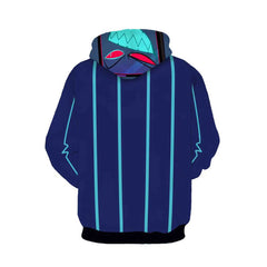 Hazbin Hotel 2 (2025) Vox Zip Up Pullover Printed Hoodie Sweatshirt Cosplay Costume