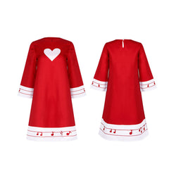 Hazbin Hotel (2024) Charlie Red Heart Dress Outfits Halloween Cosplay Costume 